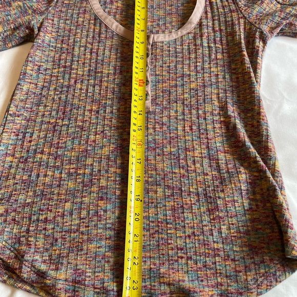 Anthropologie Long Puff Sleeve Scoop Neck Size Small - Picture 9 of 15